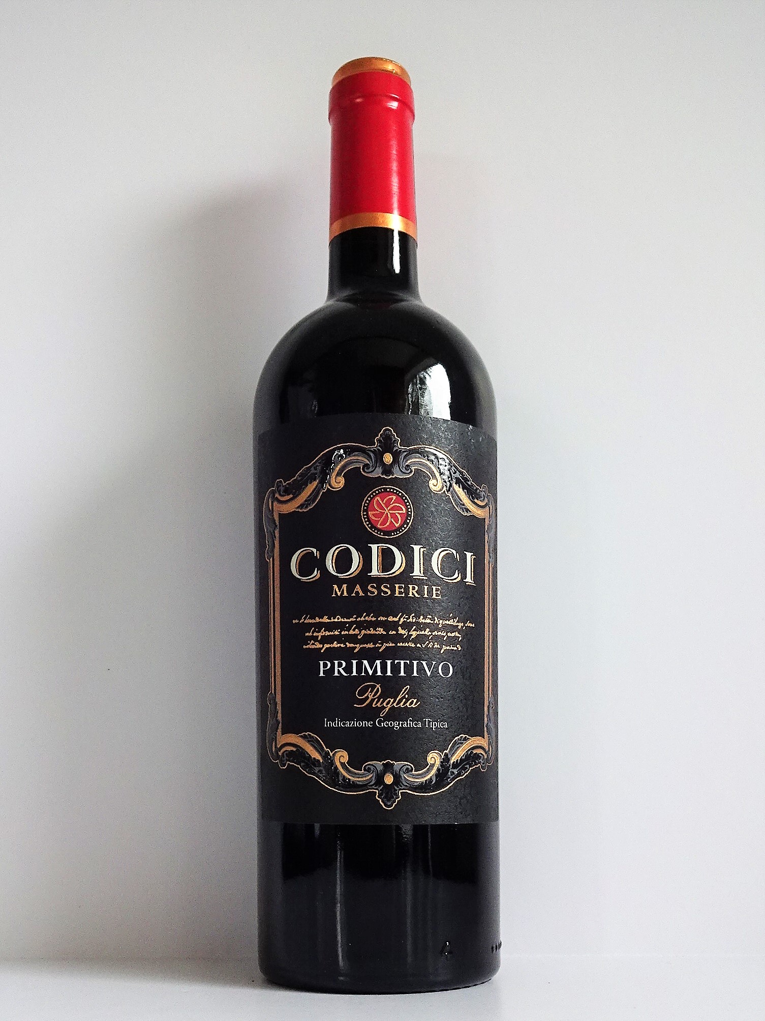 Codici Masserie Primitivo IGT 2024