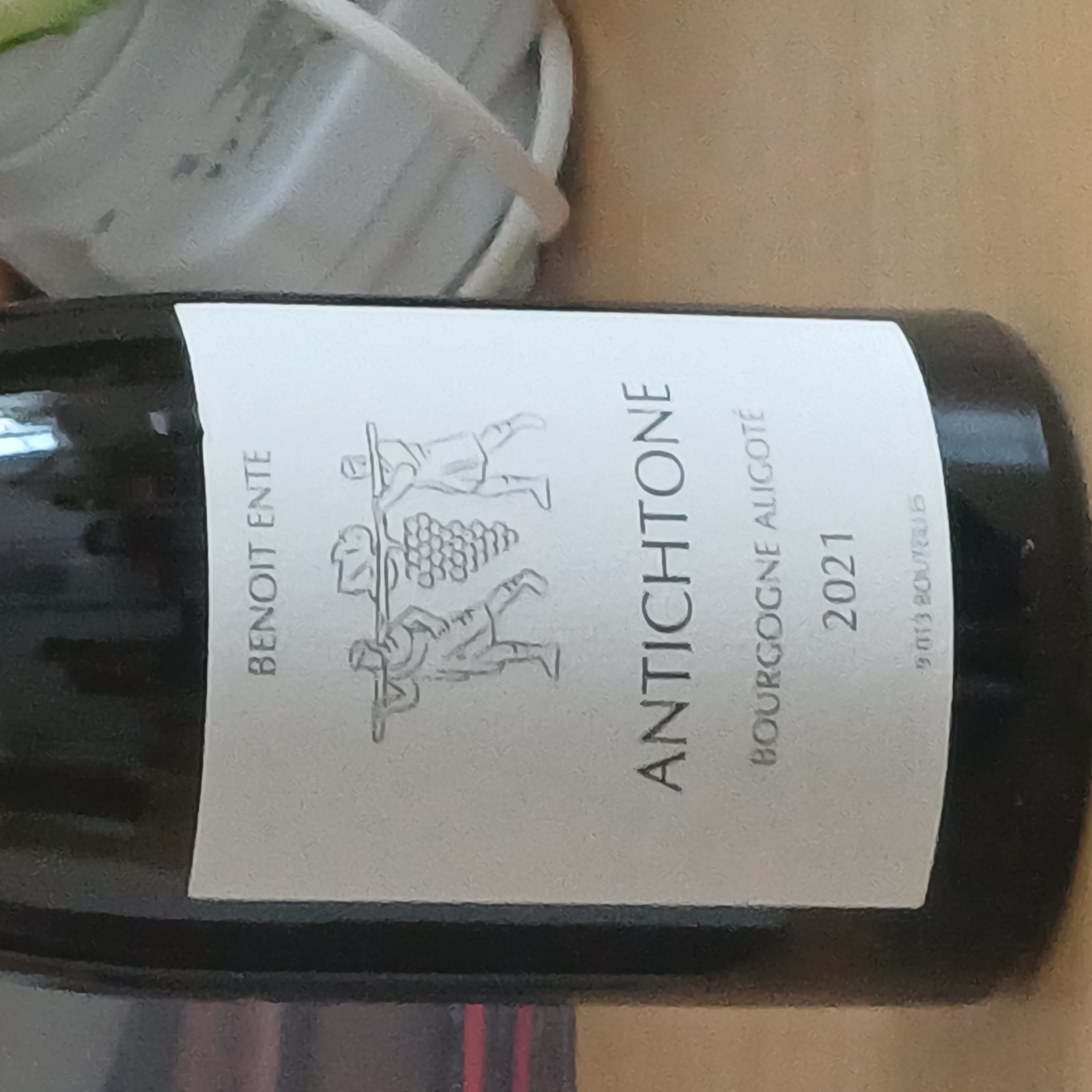 Benoit Ente Antichtone Bourgogne Aligote 2021